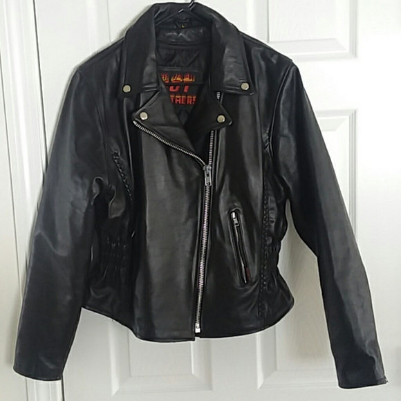 hot leathers Jackets & Coats Leather Jacket By Hot Leathers Poshmark